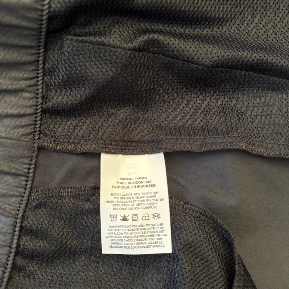 Nike Women’s Dri-Fit Golf Pants UV UPF 40+ Standard Fit Black Grid Pattern - Picture 7 of 12